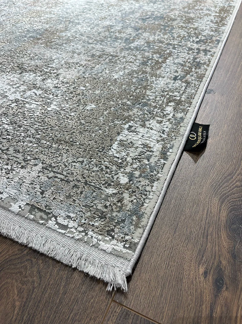 Craft Serisi Bej Bambu Özel Tezgah Halısı