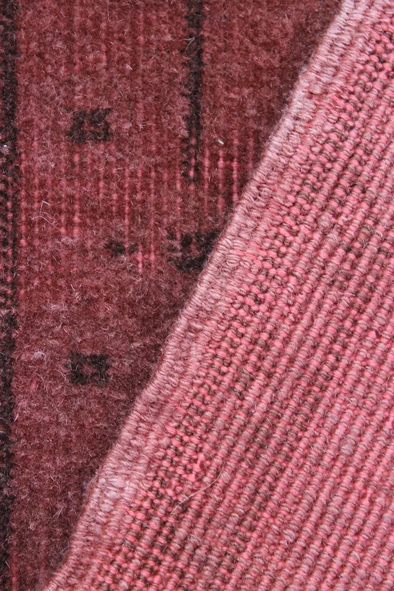 El Dokuma Pembe Vintage Halı