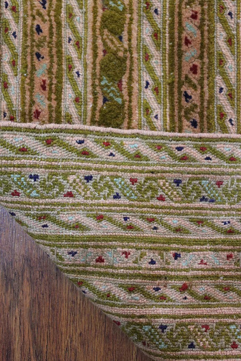 El Dokuma Afgan Berceste Kahve Yün Kilim