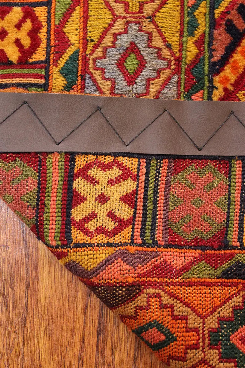 El Dokuma Afgan Berceste Renkli Yün Kilim