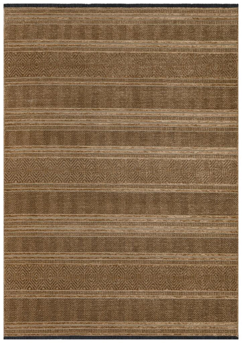 Apex Gloria 4002 Jüt Dokuma Kahve Makine Dokuması Kilim