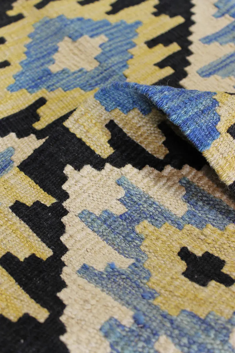 Natural El Dokuma Yün Afgan Kilim