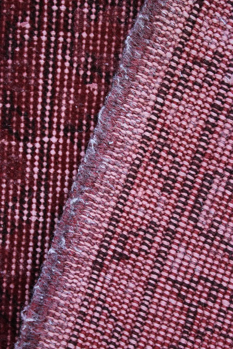 El Dokuma Pembe Vintage Halı