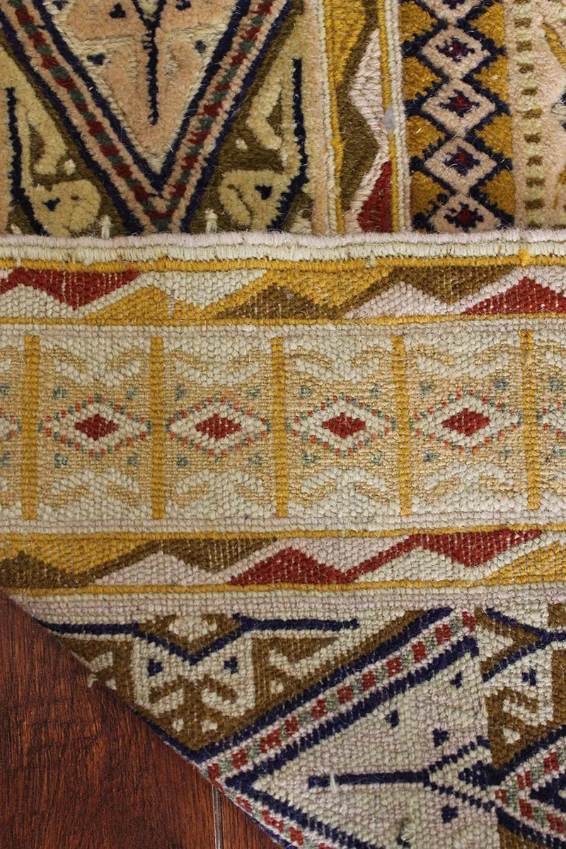 El Dokuma Afgan Berceste Bej Yün Kilim