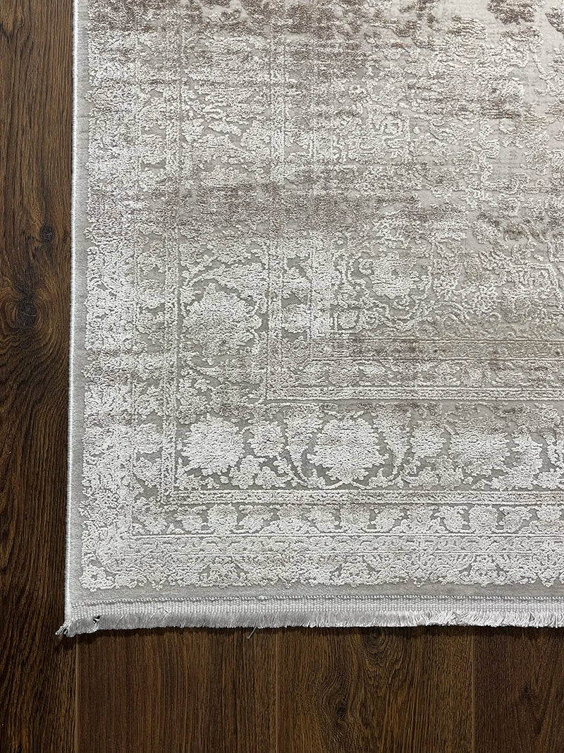 Elegance Serisi Bej Bambu Özel Tezgah Halısı