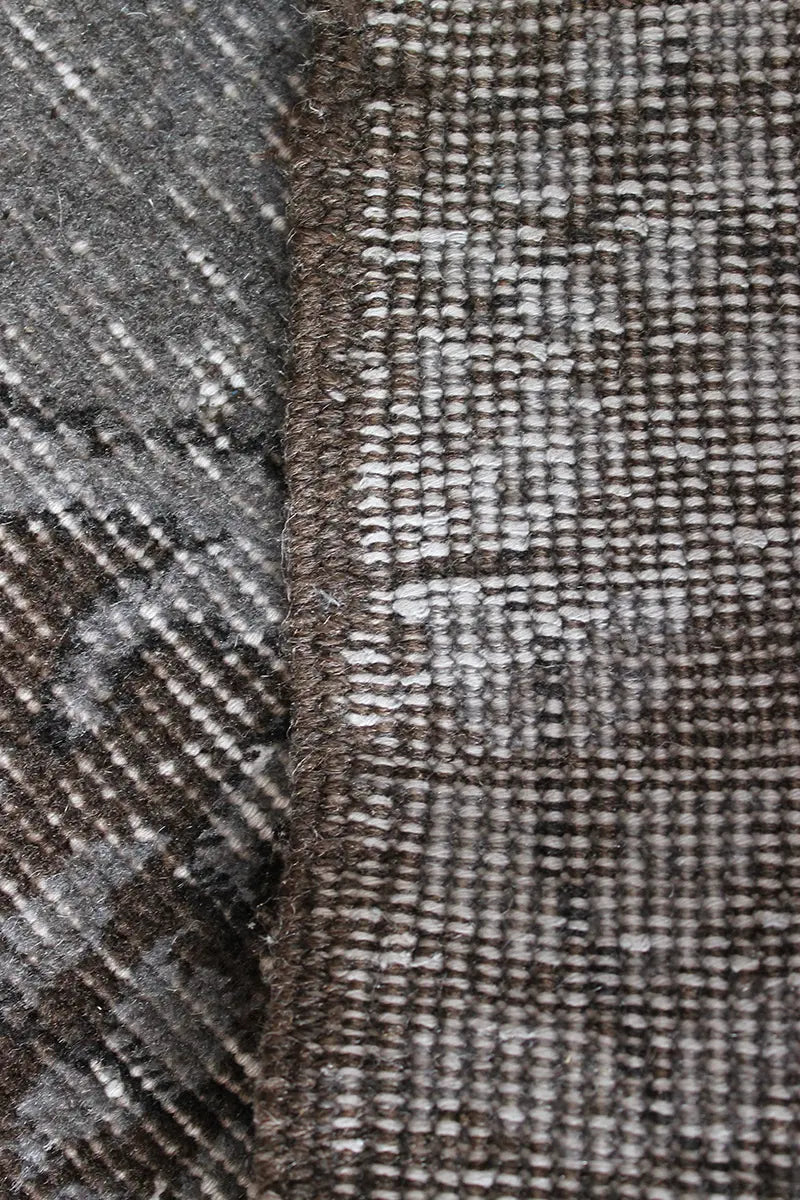 El Dokuma Kahve Vintage Halı