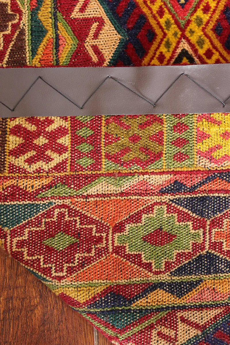 El Dokuma Afgan Berceste Renkli Yün Kilim