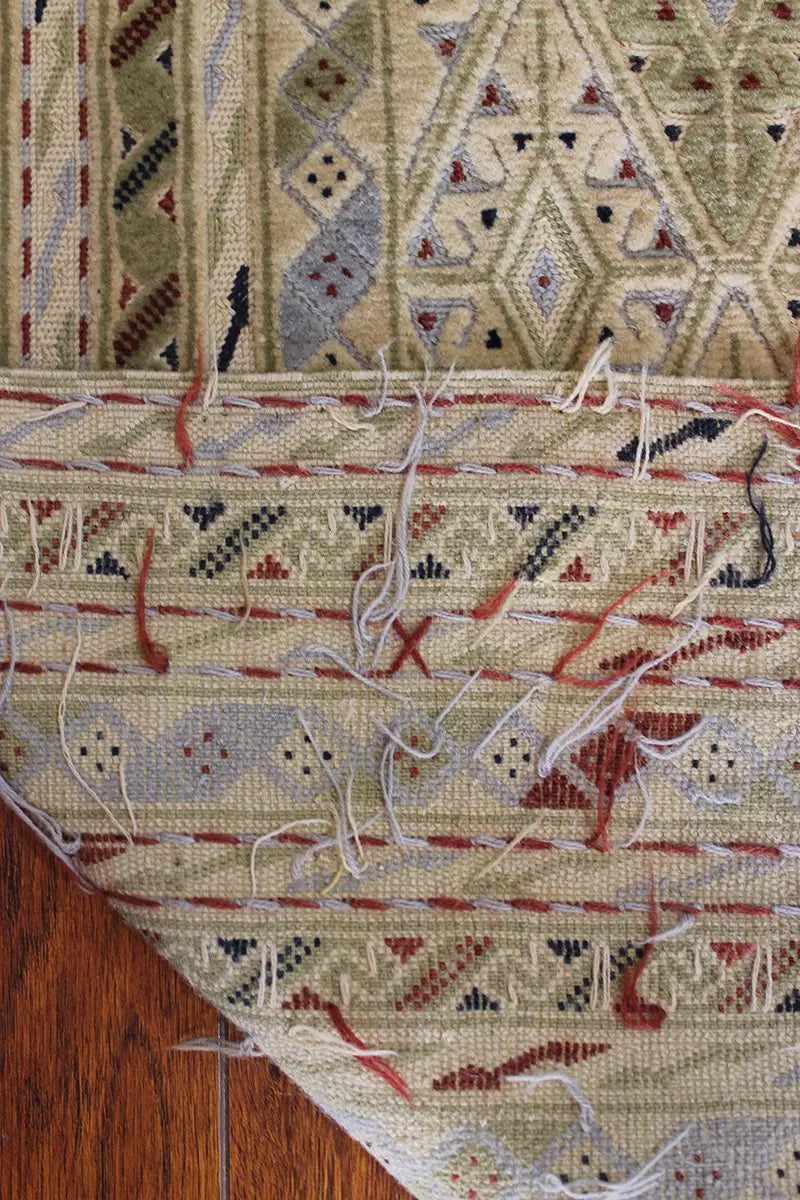 El Dokuma Afgan Berceste Bej Yün Kilim