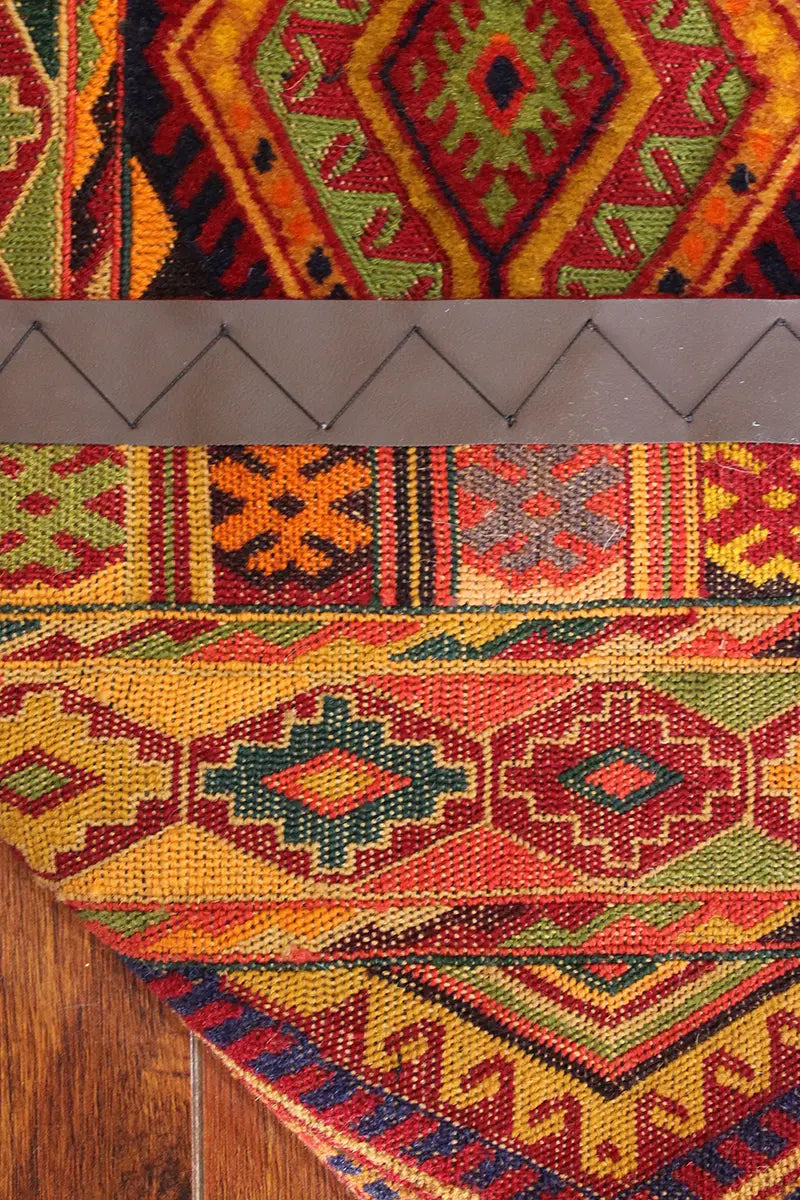 El Dokuma Afgan Berceste Renkli Yün Kilim