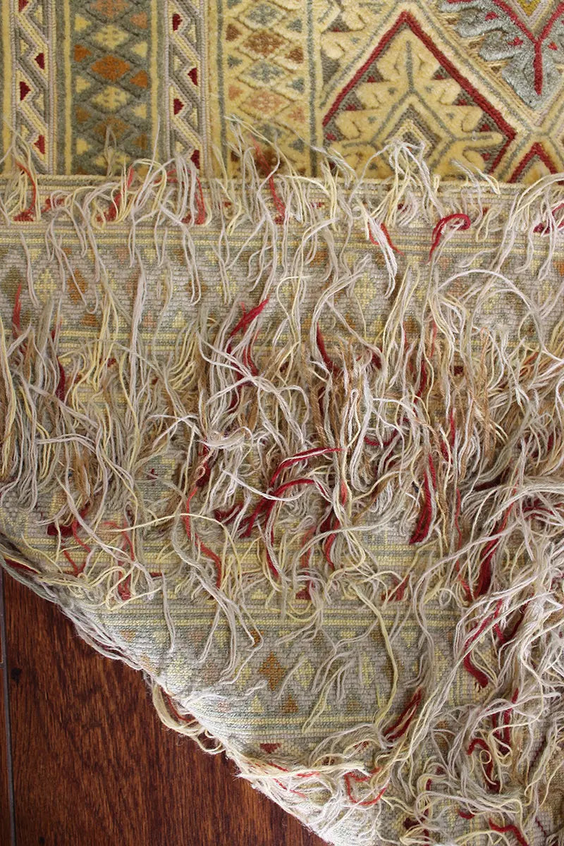 El Dokuma Afgan Berceste Bej Yün Kilim