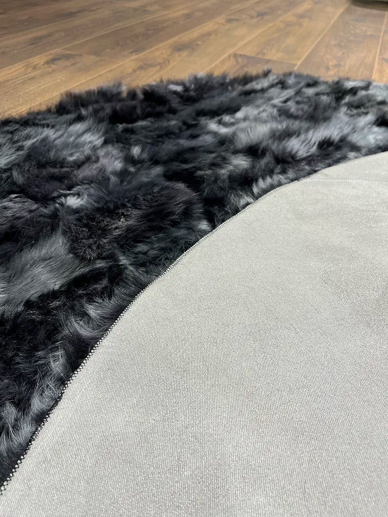 Toscana Serisi Sade Desenli Deri Post Halı