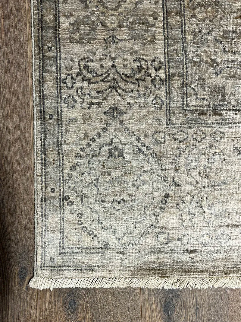 Overdye Serisi Eskitme El Dokuma Kahve Halı