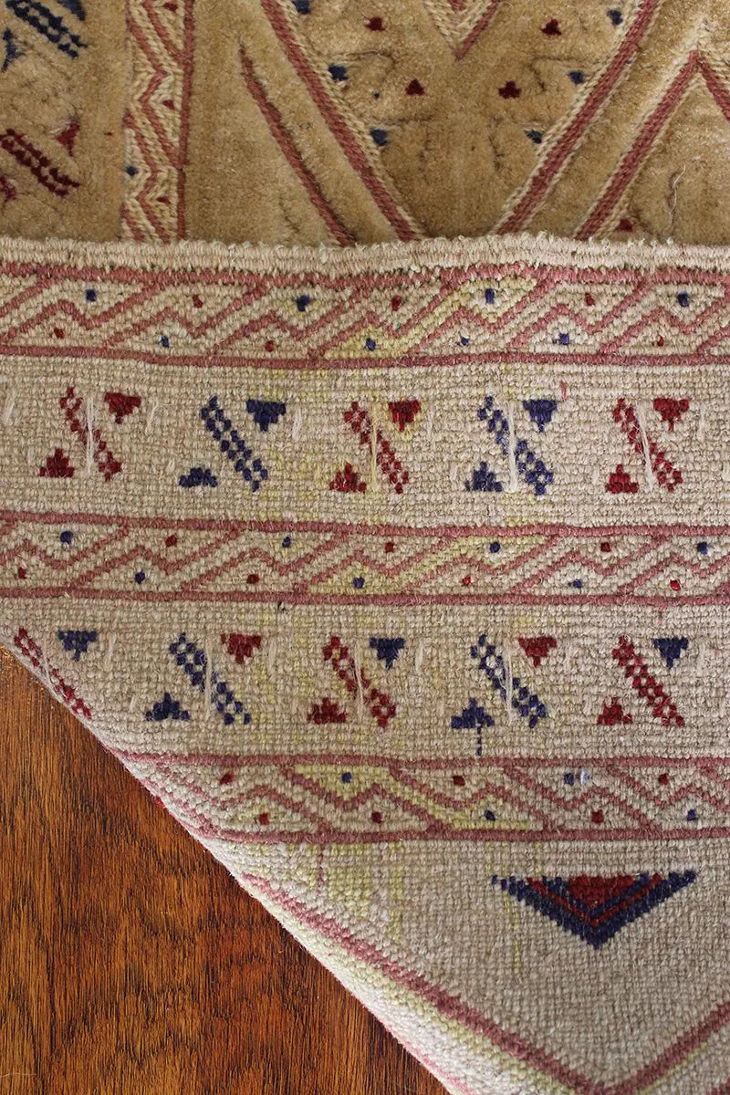 El Dokuma Afgan Berceste Bej Yün Kilim