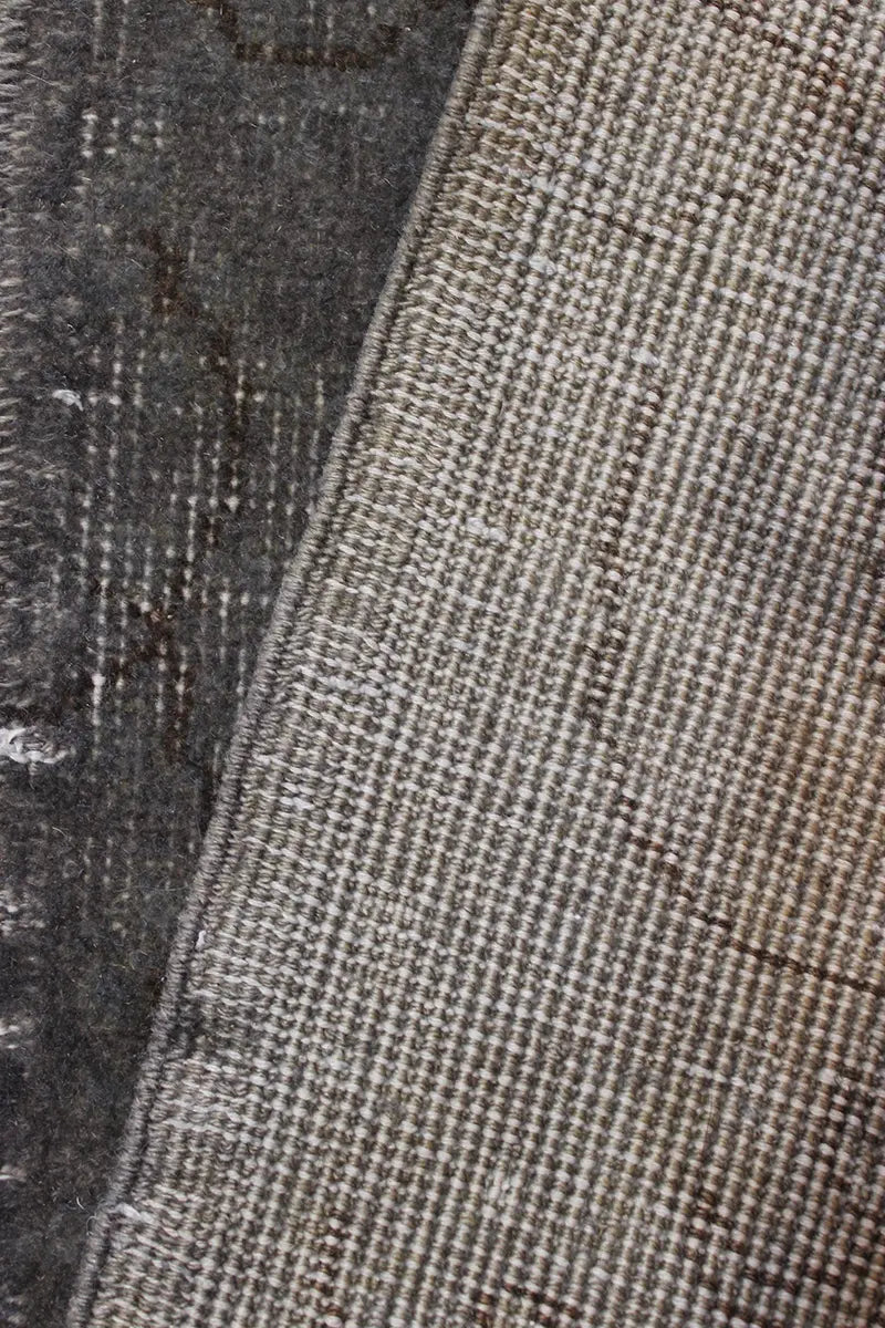 El Dokuma Kahve Vintage Halı