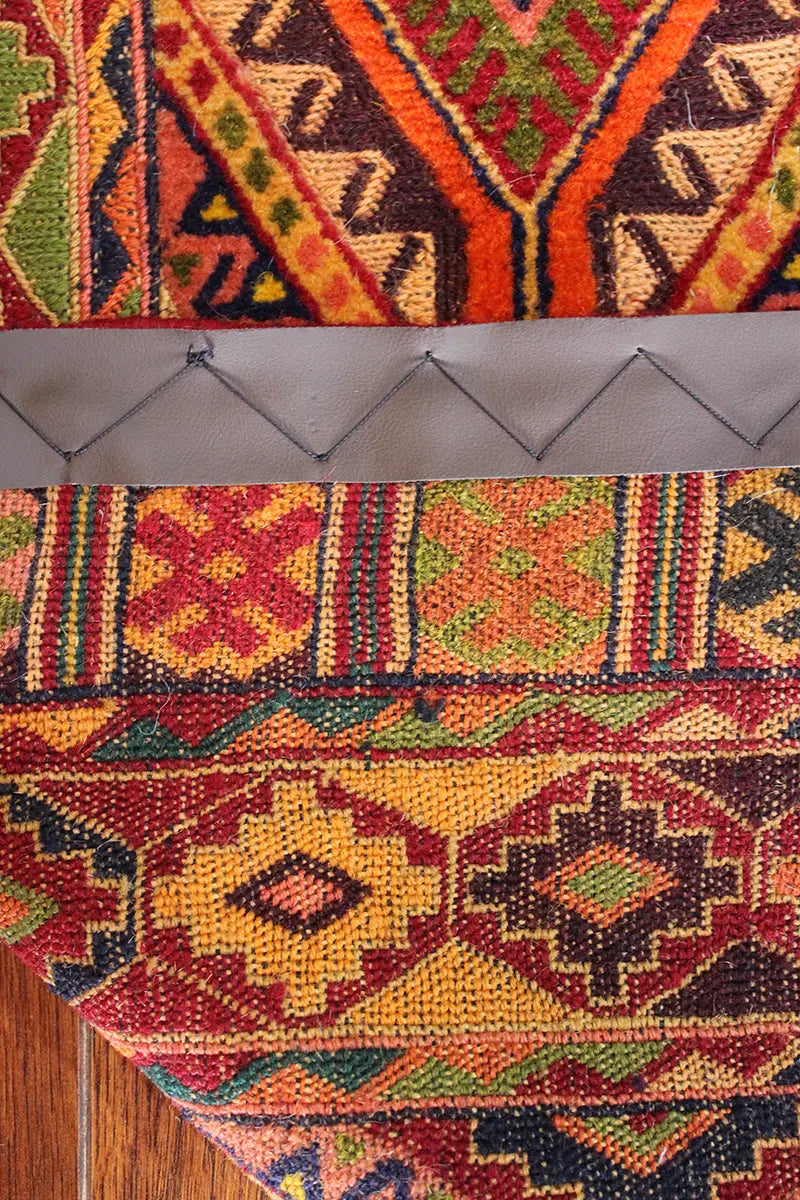 El Dokuma Afgan Berceste Renkli Yün Kilim