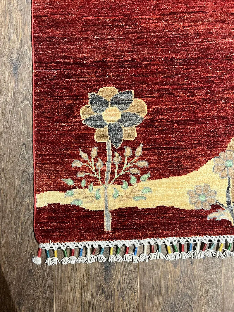 Anadolu Şal Desen Yün El Dokuma Halı