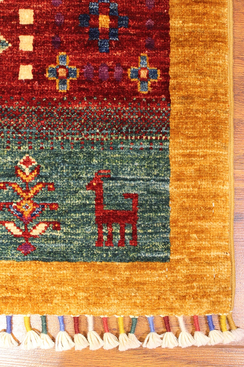 Anadolu Şal Desen Yün El Dokuma Halı