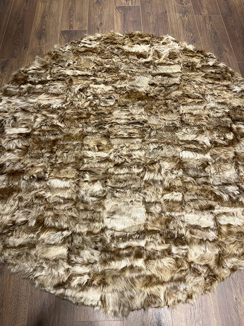 Toscana Serisi Sade Desenli Deri Post Halı