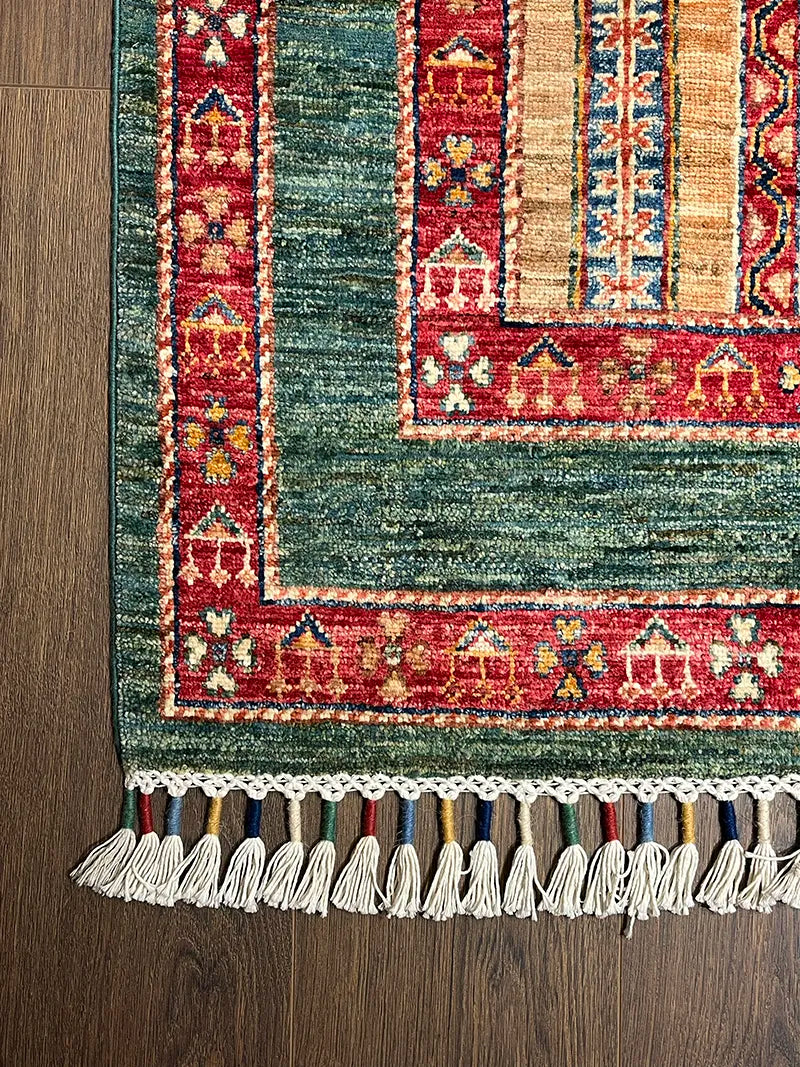 Anadolu Şal Desen Yün El Dokuma Halı