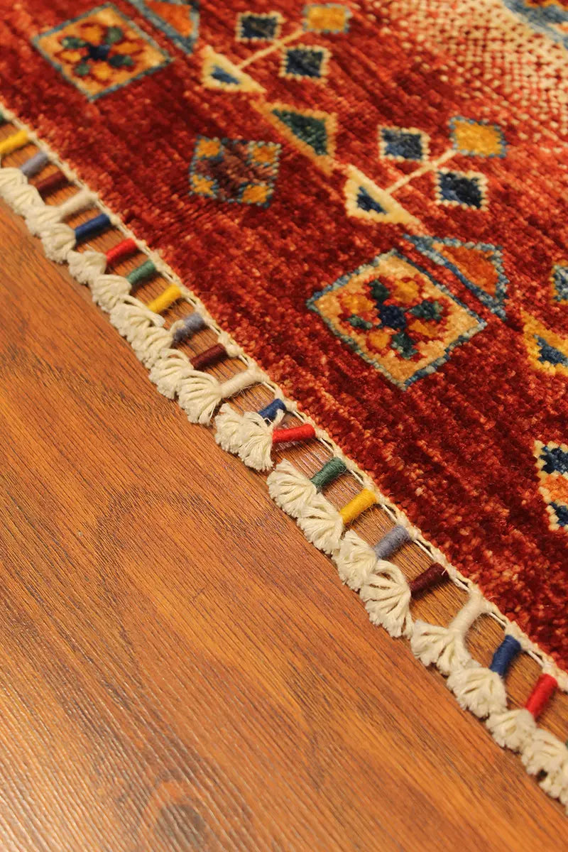 Anadolu Şal Desen Yün El Dokuma Halı