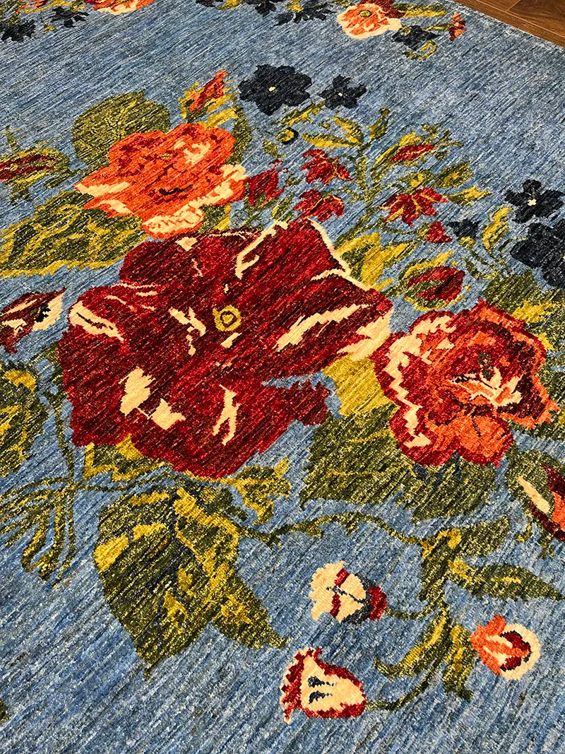 Anadolu Şal Desen Yün El Dokuma Halı