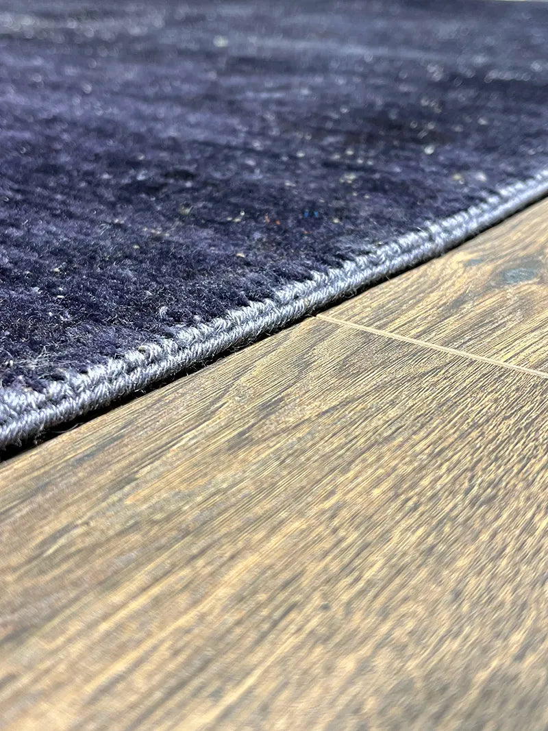 Overdye Serisi Eskitme El Dokuma Mor Halı