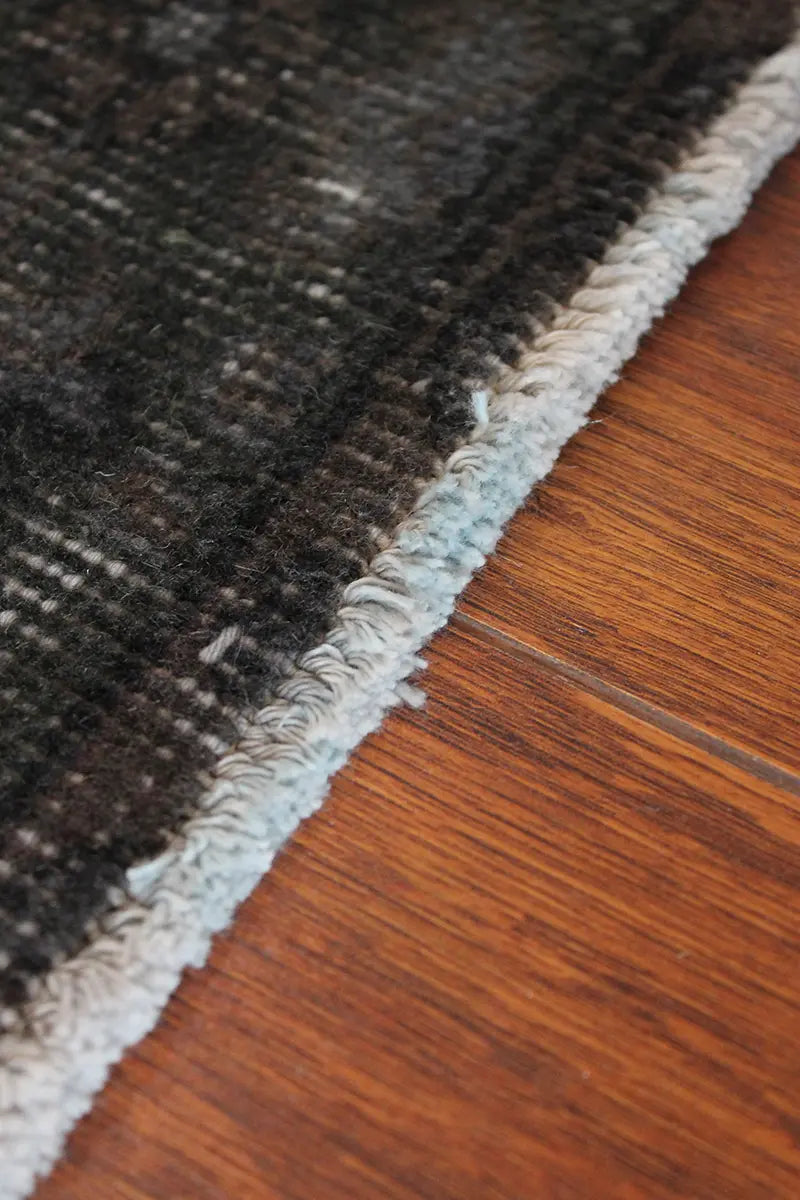 El Dokuma Kahve Vintage Halı