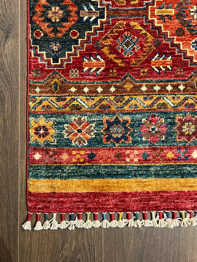 Anadolu Şal Desen Yün El Dokuma Halı