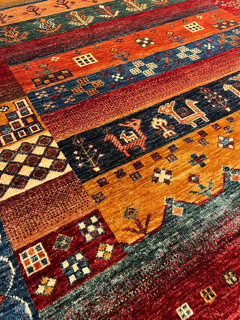 Anadolu Şal Desen Yün El Dokuma Halı