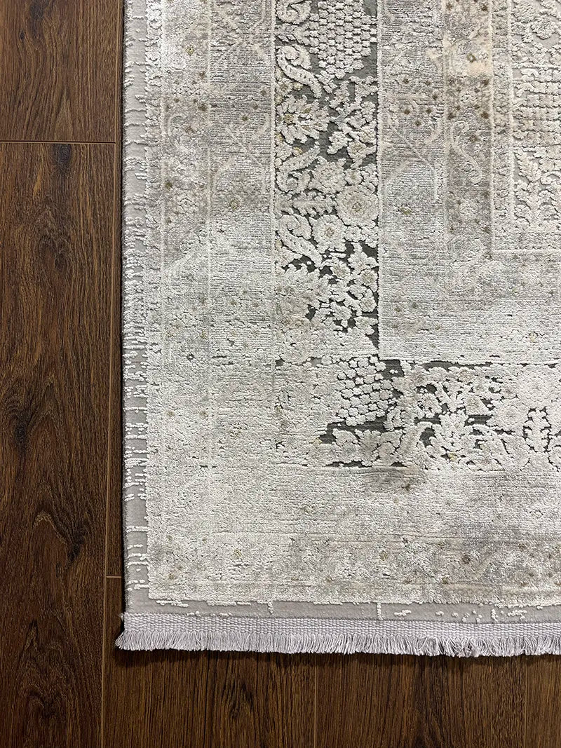 Apex Aura 2825 Gri Özel Tezgah Halısı