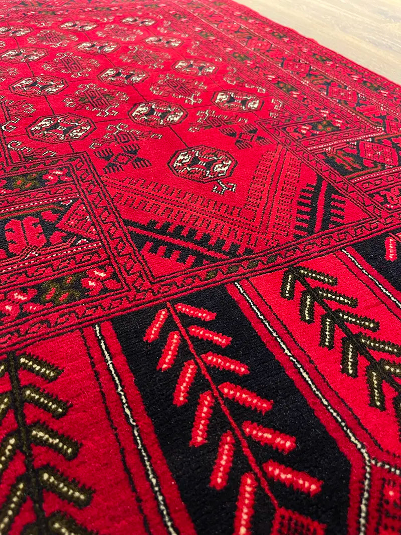 El Dokuma Afgan Bilicik Halısı Seccade