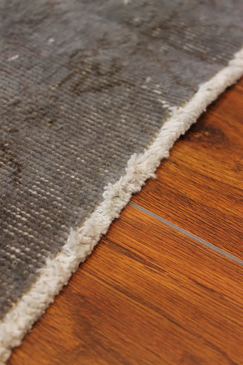 El Dokuma Kahve Vintage Halı