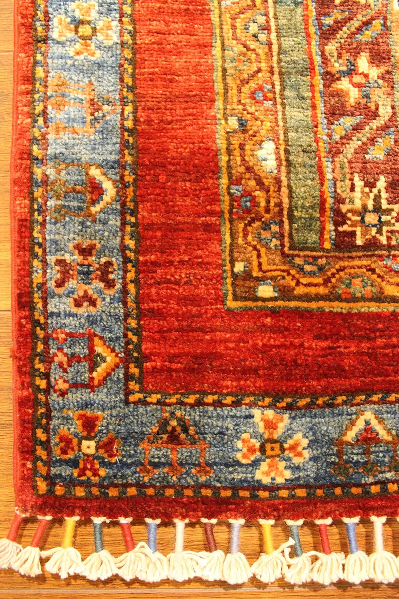 Anadolu Şal Desen Yün El Dokuma Halı Yolluk