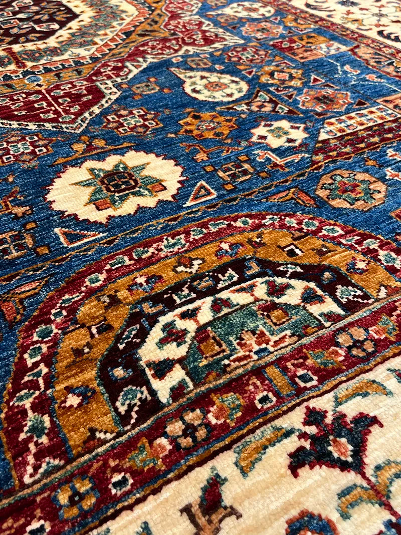 Anadolu Şal Memlük Desen Yün El Dokuma Halı