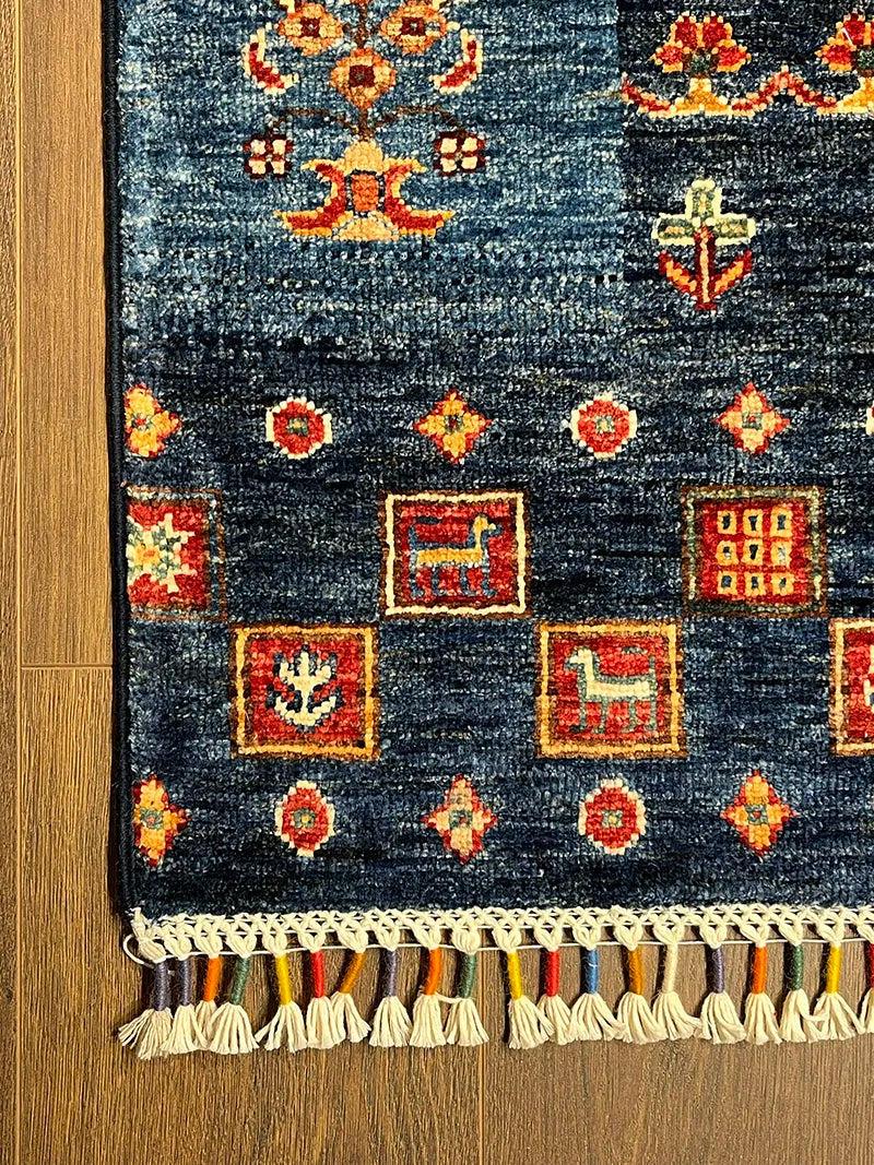 Anadolu Şal Desen Yün El Dokuma Halı