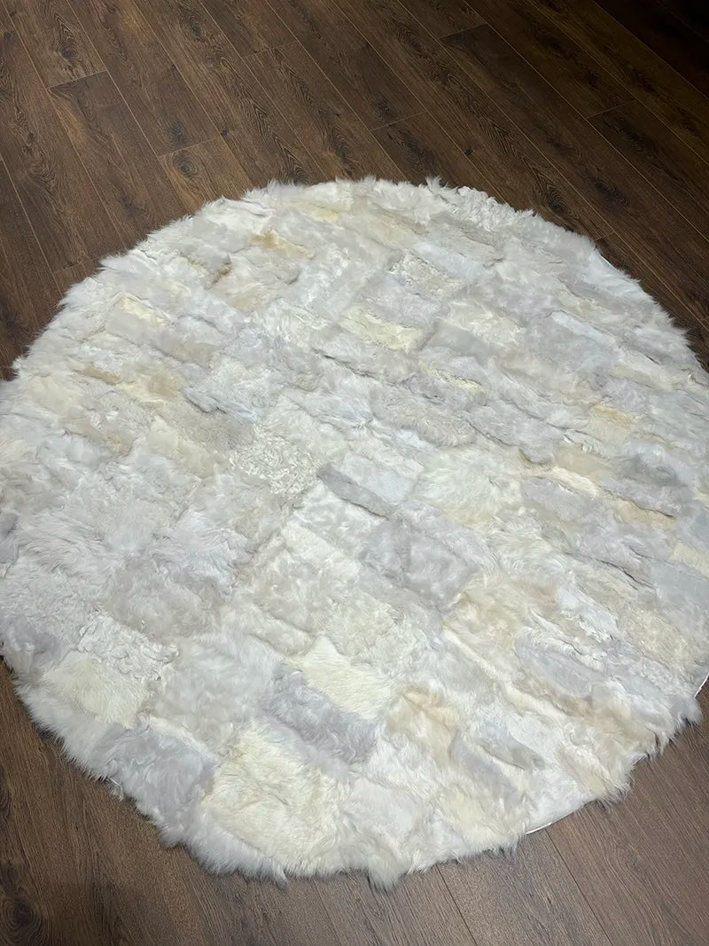 Toscana Serisi Sade Desenli Deri Post Halı