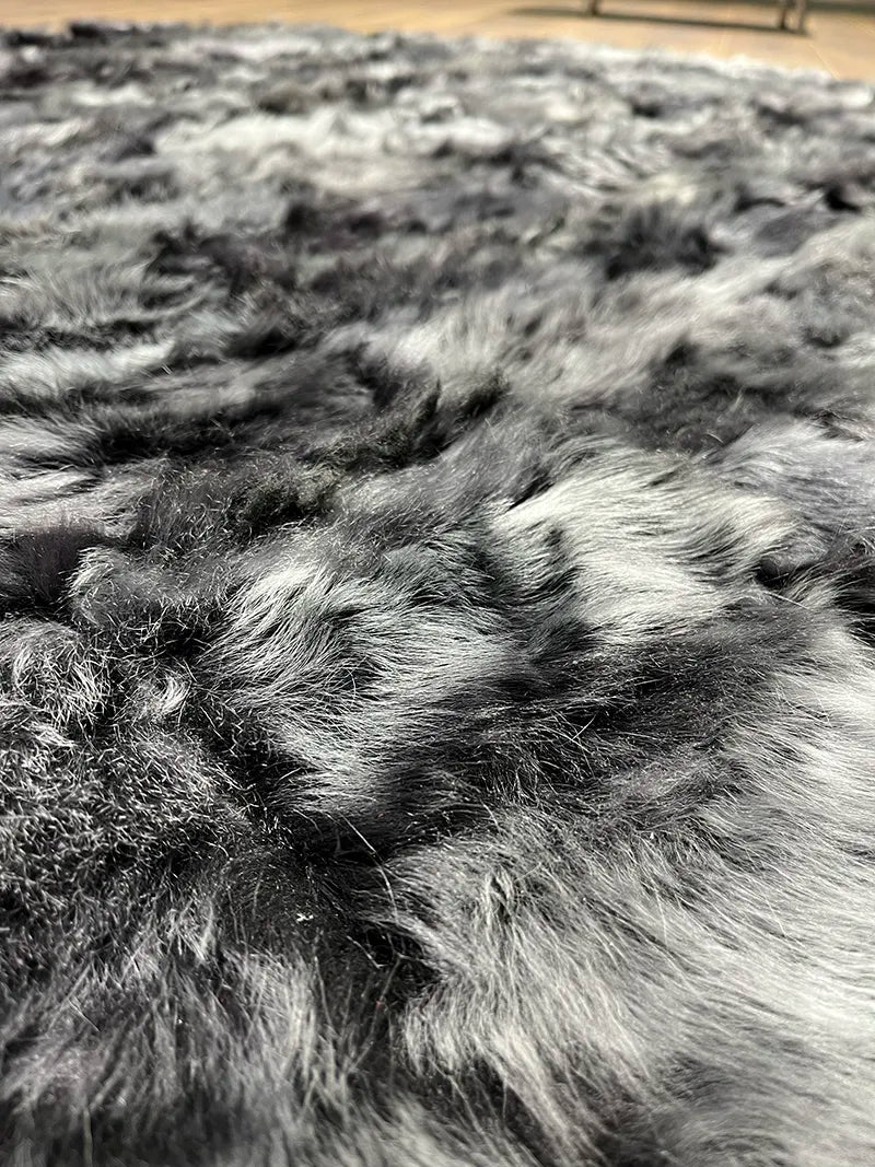 Toscana Serisi Sade Desenli Deri Post Halı