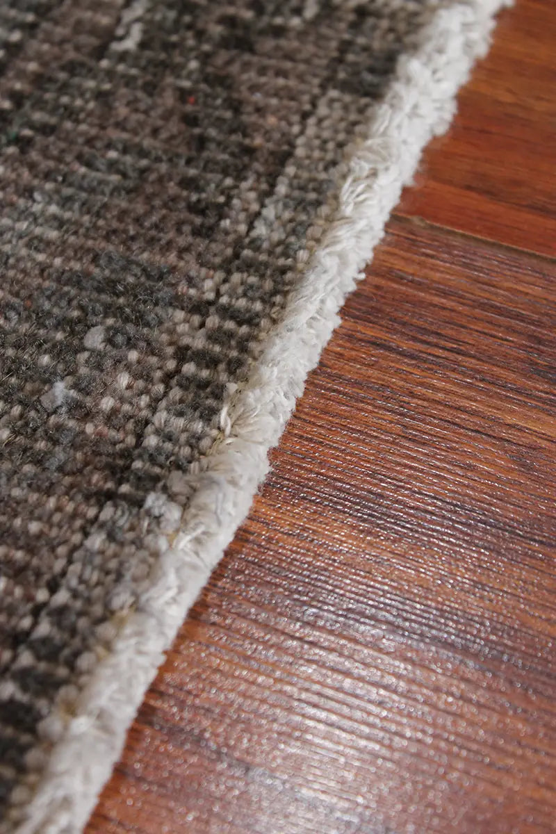 El Dokuma Kahve Vintage Halı