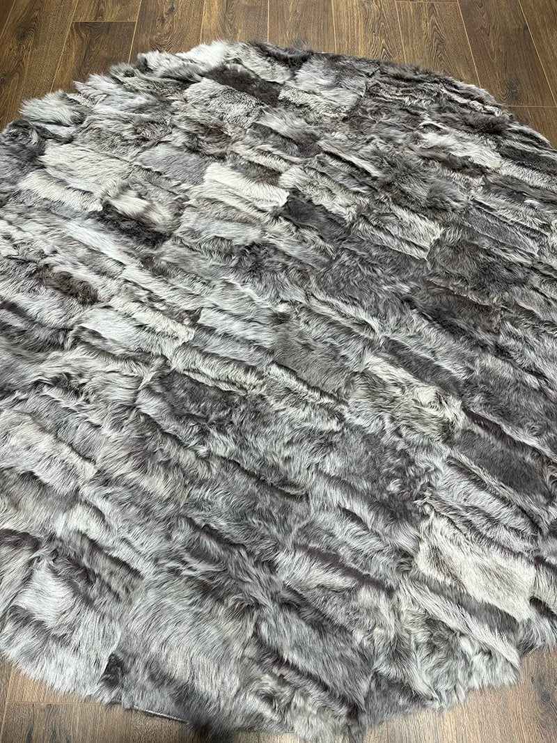 Toscana Serisi Sade Desenli Deri Post Halı