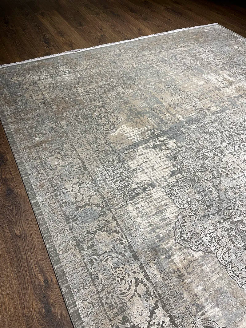 Apex Aura 2891 Antrasit Özel Tezgah Halısı