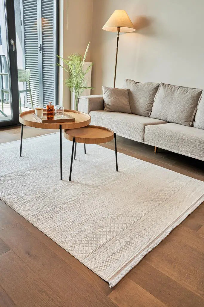 Apex Calista 1721 Gri Viskon Özel Tezgah Halısı