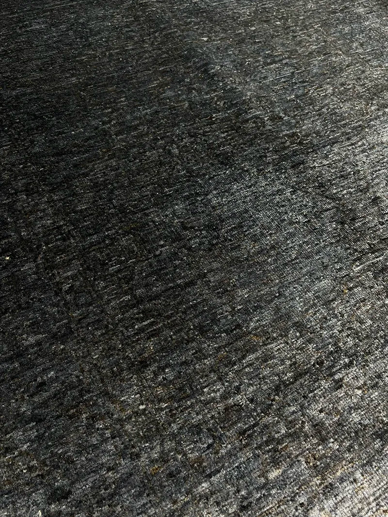 Overdye Serisi Eskitme El Dokuma Lacivert Halı