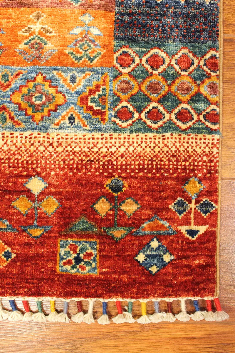 Anadolu Şal Desen Yün El Dokuma Halı