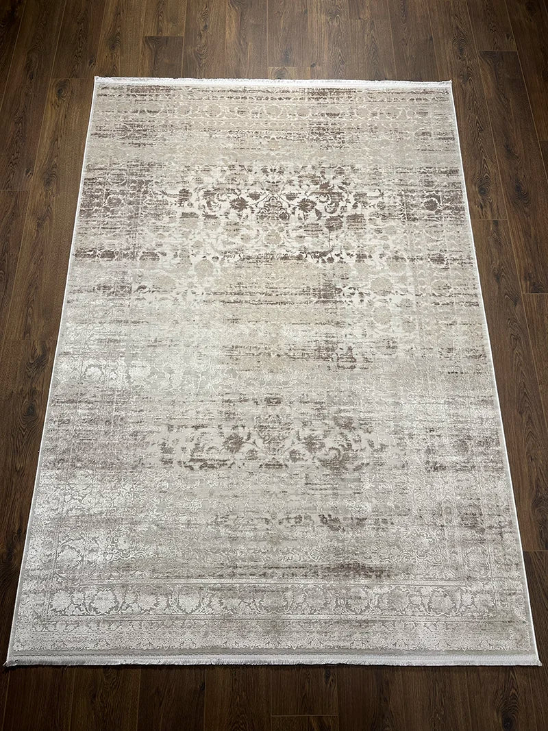 Elegance Serisi Bej Bambu Özel Tezgah Halısı