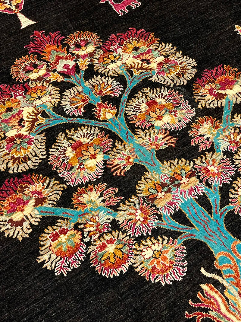 Anadolu Şal Desen Yün El Dokuma Halı