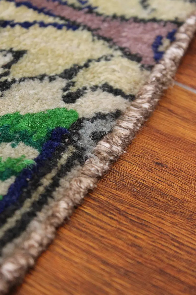 El Dokuma Natural Vintage Halı