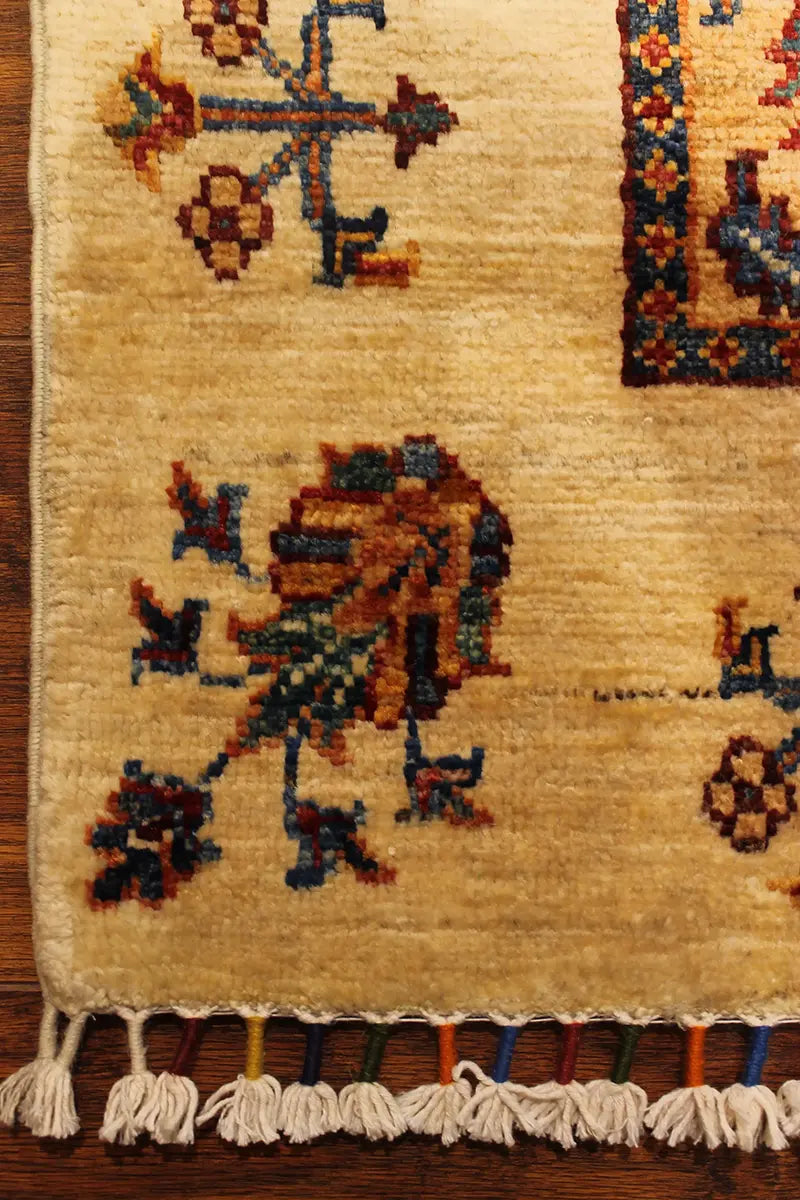 Anadolu Şal Desen Yün El Dokuma Halı Yolluk