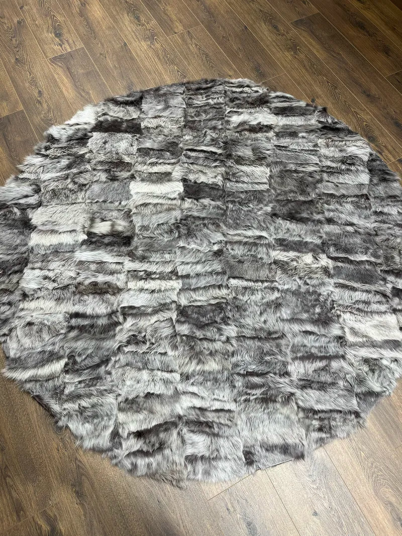 Toscana Serisi Sade Desenli Deri Post Halı