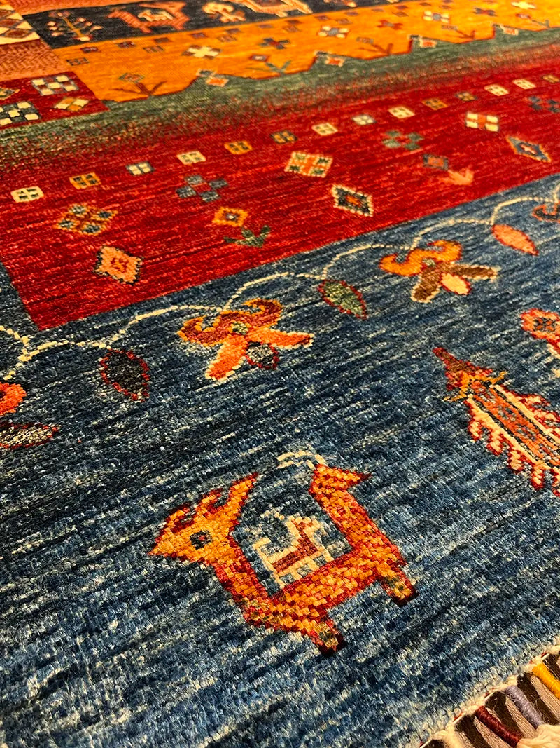 Anadolu Şal Desen Yün El Dokuma Halı