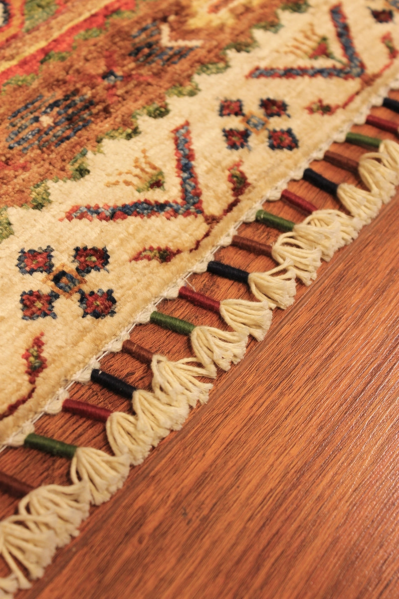 Anadolu Şal Desen Yün El Dokuma Halı